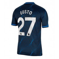 Camisa de Futebol Chelsea Malo Gusto #27 Equipamento Secundário 2023-24 Manga Curta